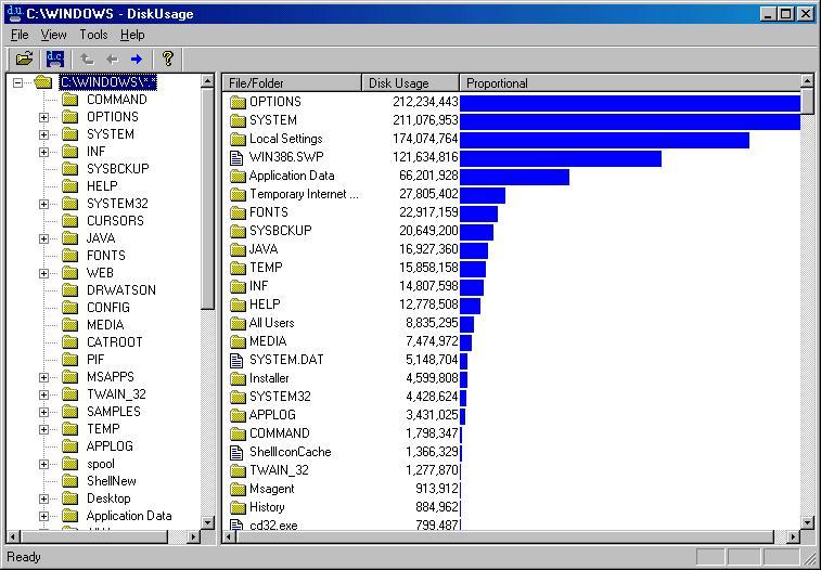 Screenshot of DU v 1.00 r 7